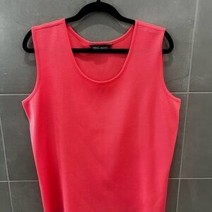 Ming Wang Vibrant Pink Tank Top